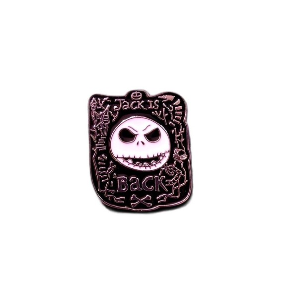 Jack is back enamel pin jack skellington nightmare before christmas - Picture 1 of 2